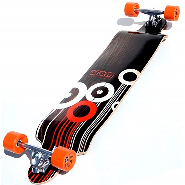 Atom Drop Deck Longboard 41 Inch skateboard